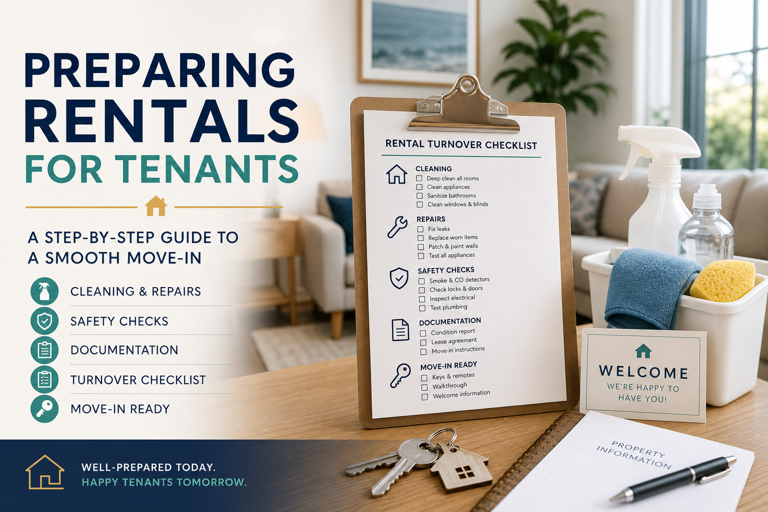 Preparing Rentals For Tenants